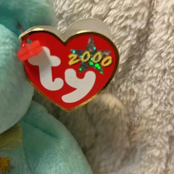 Ty Beanie Baby Ariel in memory Bear - Picture 2 of 5